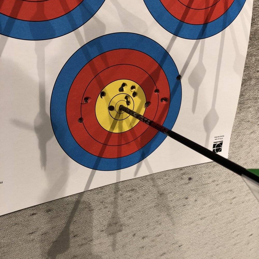 Gotham Archery - my first dead center X - Archery Near Me - Brooklyn, New York Gotham Archery - my first dead center X - Archery Near Me - Brooklyn, New York