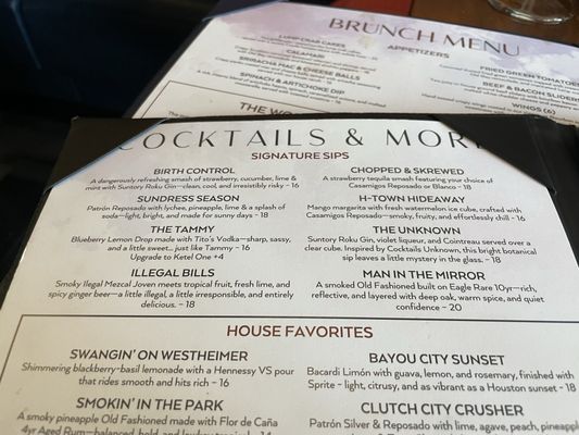 Menu photo 1 City Cellars HTX Houston, TX