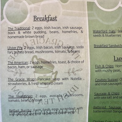 Menu photo 2 The Gracie Rose Pearl River, NY