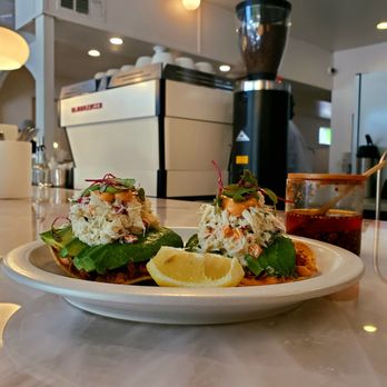 La Costa Cafe - Crab Tostadas ($24) - Coffee & Tea Near Me - Sacramento, California La Costa Cafe - Crab Tostadas ($24) - Coffee & Tea Near Me - Sacramento, California