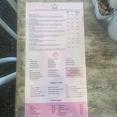 Menu photo 1 Mysa Santa Monica, CA