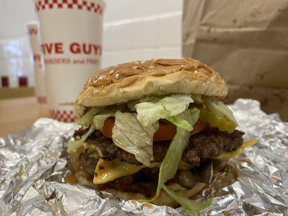 FIVE GUYS 30 Photos & 72 Reviews 623 E Grand River Ave, East