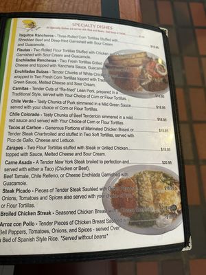 Menu photo 1 Speedy Joe's Palmdale, CA