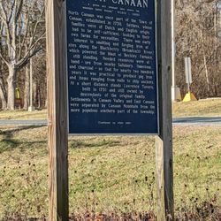 North Canaan Historical Marker