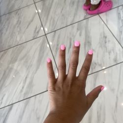 CoCo Nails Lounge - I got the full set it was 50 dollars for my nail to be cricked