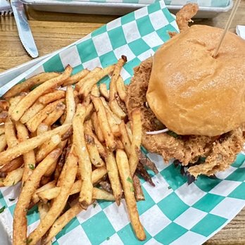 Corah's Corner - Soft Shell Crab Sandwich!  Loaded!!! - Seafood Near Me - Saint Michaels, Maryland