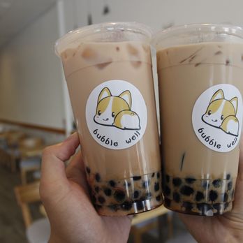Bubble Well - Rose Milk Tea & Black Milk Tea - Bubble Tea Near Me - Denton, Texas