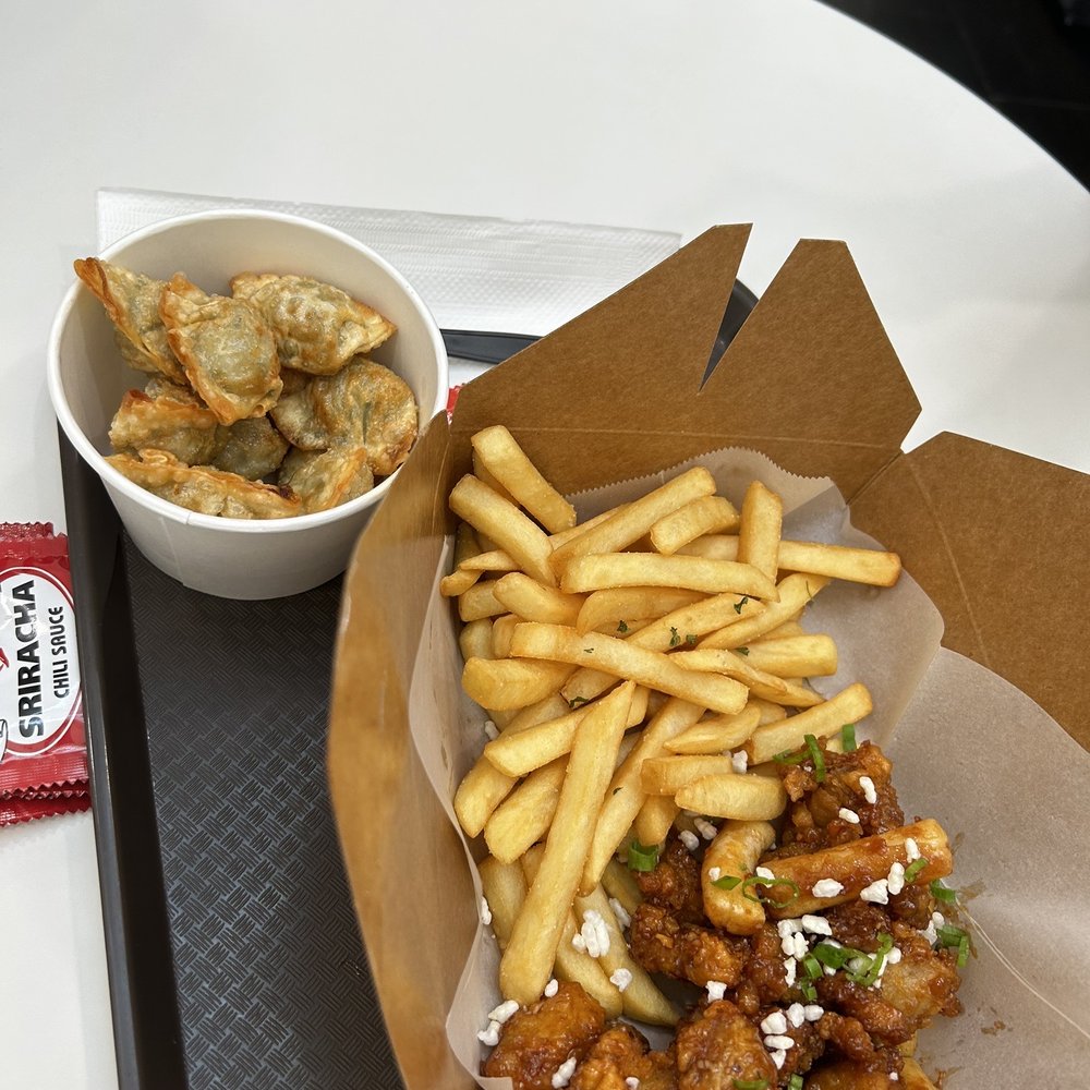 KitchenBann - Chicken combo with fries and mini chicken mandu - Asian Fusion Near Me - Los Angeles, California KitchenBann - Chicken combo with fries and mini chicken mandu - Asian Fusion Near Me - Los Angeles, California