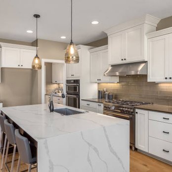 Miller & Sons Construction Group - a kitchen with a center island - General Contractors Near Me - Irvine, California