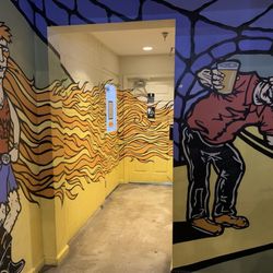 Parkway Brewing - Great murals from beer labels