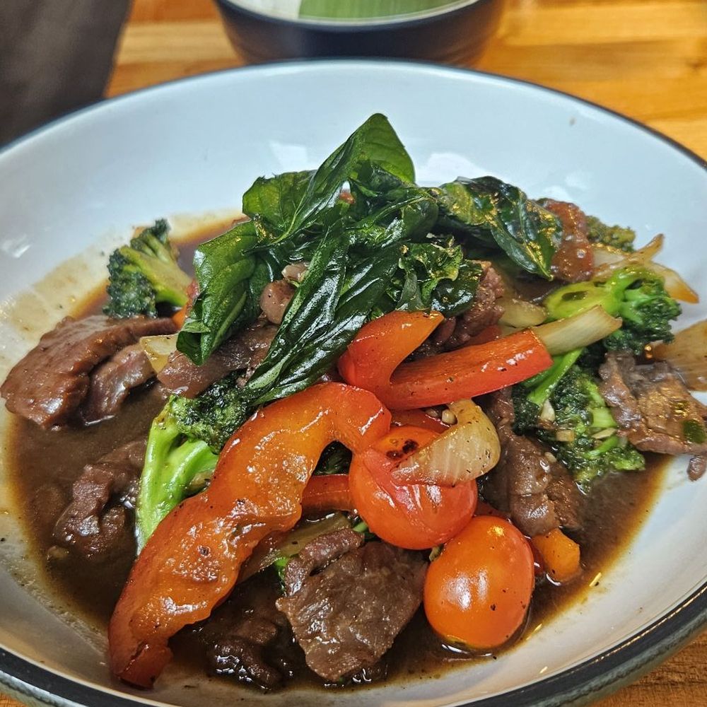 26 Thai Kitchen & Bar - Pepper steak without egg - Thai Near Me - Atlanta, Georgia 26 Thai Kitchen & Bar - Pepper steak without egg - Thai Near Me - Atlanta, Georgia