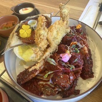 Ha Sun Saeng - Master Ha - Spicy raw marinated crab - Korean Near Me - Los Angeles, California