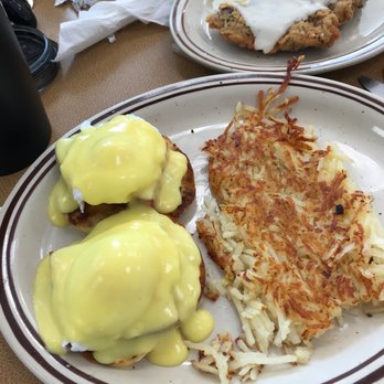 Classic BJ's Cafe - Eggs Benedict - New American Near Me - Euless, Texas