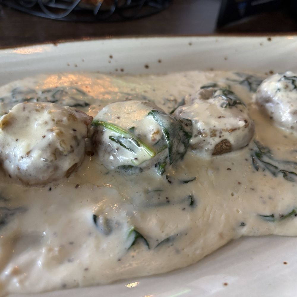 Bella Italia Bistro - Stuffed mushrooms with alfredo, best dish we had, basically perfect - Italian Near Me - Northlake, Texas Bella Italia Bistro - Stuffed mushrooms with alfredo, best dish we had, basically perfect - Italian Near Me - Northlake, Texas