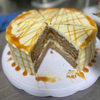 1860 Public House - a cake with a slice taken out of it - Salad Near Me - Red Bud, Illinois 1860 Public House - a cake with a slice taken out of it - Salad Near Me - Red Bud, Illinois