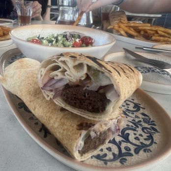 Patio By La Pasha - SHISH KEBAB WRAP - Mediterranean Near Me - Houston, Texas Patio By La Pasha - SHISH KEBAB WRAP - Mediterranean Near Me - Houston, Texas