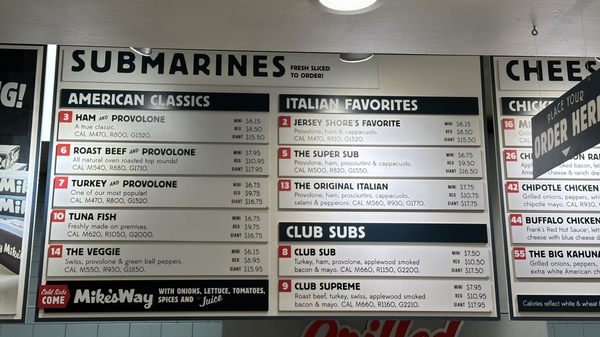 Menu photo 2 Jersey Mike's Subs Carlsbad, CA Menu photo 2 Jersey Mike's Subs Carlsbad, CA