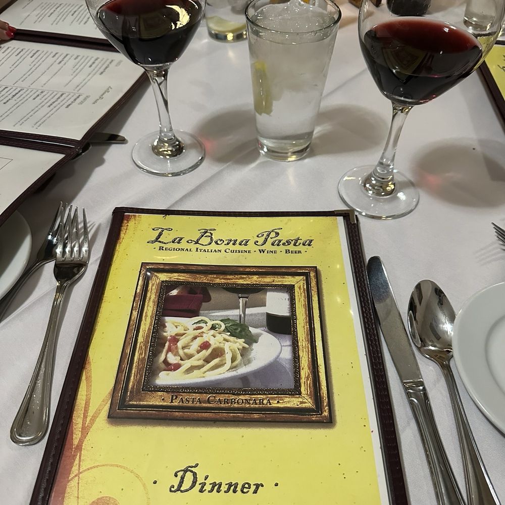 La Bona Pasta - Menu - Italian Near Me - Litchfield Park, Arizona