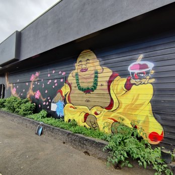 Ocean Taste - Wall mural outside - Poke Near Me - Honolulu, Hawaii Ocean Taste - Wall mural outside - Poke Near Me - Honolulu, Hawaii