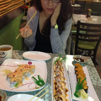Sushi Time - OMG was her reaction after having the OMG Roll - Sushi Bars Near Me - Forest Hills, New York Sushi Time - OMG was her reaction after having the OMG Roll - Sushi Bars Near Me - Forest Hills, New York