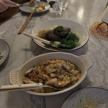 Camelia - Risotto, beef cheek - French Near Me - Los Angeles, California Camelia - Risotto, beef cheek - French Near Me - Los Angeles, California