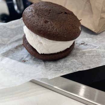 Cape Cod Coffee - Whoopie pie. Too much icing but very good. - Coffee & Tea Near Me - Chatham, Massachusetts