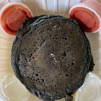 Basalt - Charcoal pancakes take out - New American Near Me - Honolulu, Hawaii Basalt - Charcoal pancakes take out - New American Near Me - Honolulu, Hawaii
