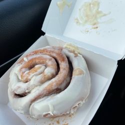 McDonald's - McCaf Cinnamon Roll (with hair in it)