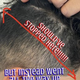1 ENTIRE year of growing my hair  gone in 5 minutes  now options are
