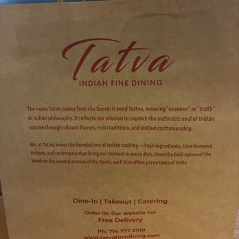 Tatva Indian Fine Dining - Indian Near Me - Anaheim, California Tatva Indian Fine Dining - Indian Near Me - Anaheim, California