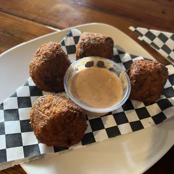 Parrain's Jambalaya Kitchen - Boudin Balls (4) - Cajun/Creole Near Me - Biloxi, Mississippi Parrain's Jambalaya Kitchen - Boudin Balls (4) - Cajun/Creole Near Me - Biloxi, Mississippi