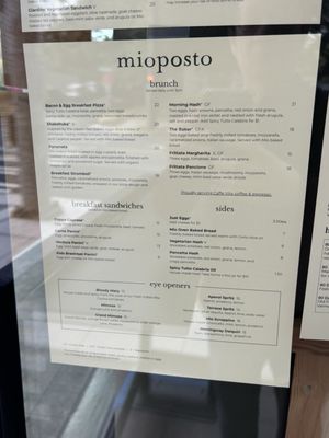 Menu photo 3 Mioposto Seattle, WA Menu photo 3 Mioposto Seattle, WA