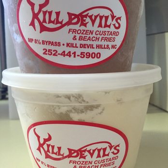 Kill Devil's Frozen Custard & Beach Fries - Pints to go - Ice Cream & Frozen Yogurt Near Me - Kill Devil Hills, North Carolina Kill Devil's Frozen Custard & Beach Fries - Pints to go - Ice Cream & Frozen Yogurt Near Me - Kill Devil Hills, North Carolina