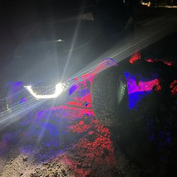 Winnie’s Golf Carts - This is a custom golf cart that we installed LED lights under it and Installed a nice headlight and taillight kit. - Golf Cart Dealers Near Me