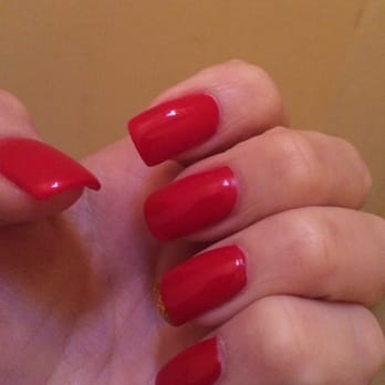 Red Nails - Ok ready for the season - Nail Salons Near Me - Bronx, New York