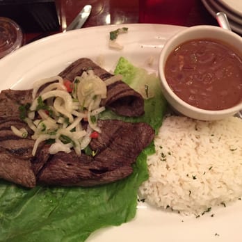 Latin Grill  - Brandon - Paloma steak with red beans and white rice - Cuban Near Me - Brandon, Florida