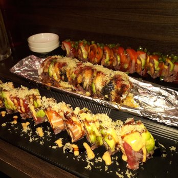 Harumi - Front to back: Crunch Mango, Oh My God, and Hot Havana. - Japanese Near Me - Phoenix, Arizona