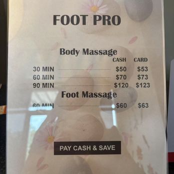 Foot Pro Massage - Price List - Massage Near Me - Katy, Texas Foot Pro Massage - Price List - Massage Near Me - Katy, Texas
