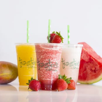 Teasters Tea Company - In addition to tea, we offer crushed iced lemonade drinks. Made with all natural, blended fruit. Absolutely refreshing! - Tea Rooms Near Me - Lubbock, Texas