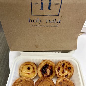 Holy Nata - 6 tarts- regular and regular with cinnamon - Bakeries Near Me - San Francisco, California Holy Nata - 6 tarts- regular and regular with cinnamon - Bakeries Near Me - San Francisco, California