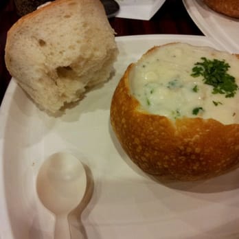Boudin SF - Teehee, Bogo clam chowder bowls! - Bakeries Near Me - Costa Mesa, California