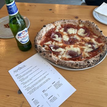 Harlow's - Salami Pizza - Pizza Near Me - Lakewood, Ohio Harlow's - Salami Pizza - Pizza Near Me - Lakewood, Ohio