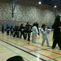 Tae kwon do class for kids :)