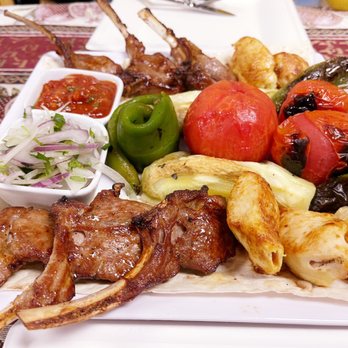 Sam’s Kebab - Lam chops with chicken and vegetables skewer - Barbeque Near Me - Van Nuys, California Sam’s Kebab - Lam chops with chicken and vegetables skewer - Barbeque Near Me - Van Nuys, California