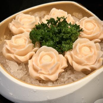 Haidilao Hotpot - Great special rose shape cod fish. Was very good. - Chinese Near Me - Arcadia, California Haidilao Hotpot - Great special rose shape cod fish. Was very good. - Chinese Near Me - Arcadia, California