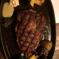 Asador - Voksenstørrelse bøf (og det var endda den lille på 250 g!)
