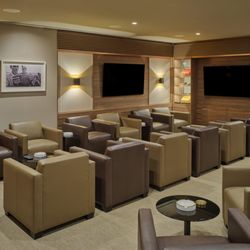 Davidoff of Geneva Since 1911 - Our newly renovated lower level cigar lounge.