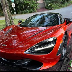 Tow service in Davenport, FL of a McLaren. Tow service, towing service, tow near me, towing near me