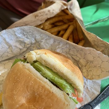 Casey's Place - Burger and side of fries - Burgers Near Me - Vero Beach, Florida Casey's Place - Burger and side of fries - Burgers Near Me - Vero Beach, Florida