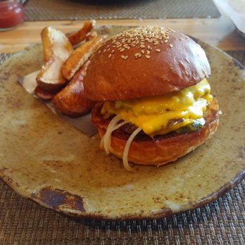 Husk - Pork belly burger - American Near Me - Charleston, South Carolina Husk - Pork belly burger - American Near Me - Charleston, South Carolina